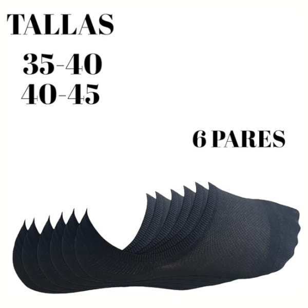 Calcetines Unisex Cortos Invisibles - Imagen 3